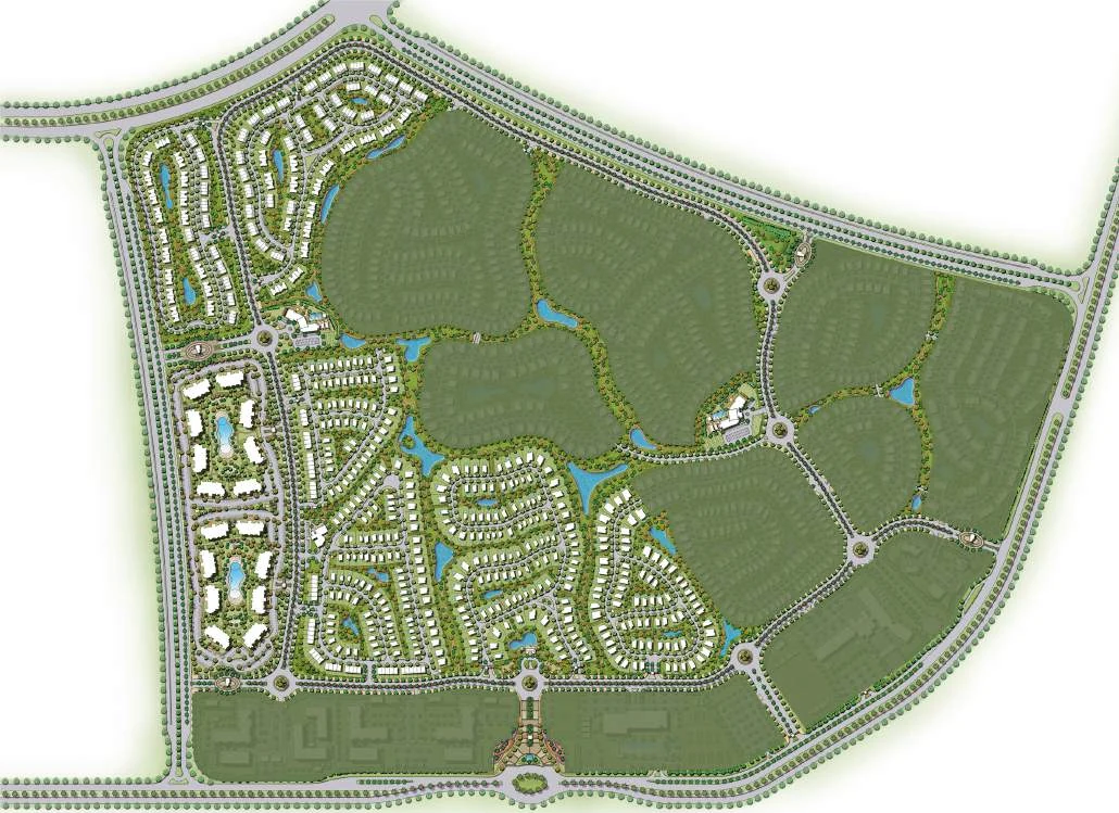 Mivida Gardens Mostakbal City Masterplan